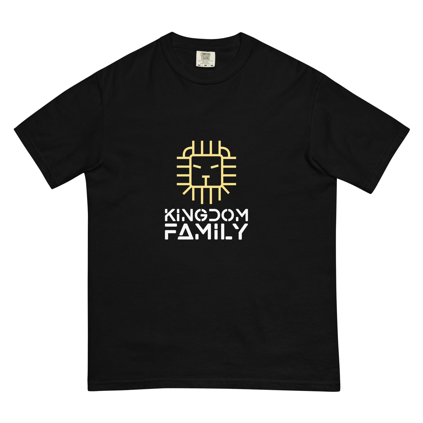 “Kingdom Family” Unisex garment-dyed heavyweight t-shirt